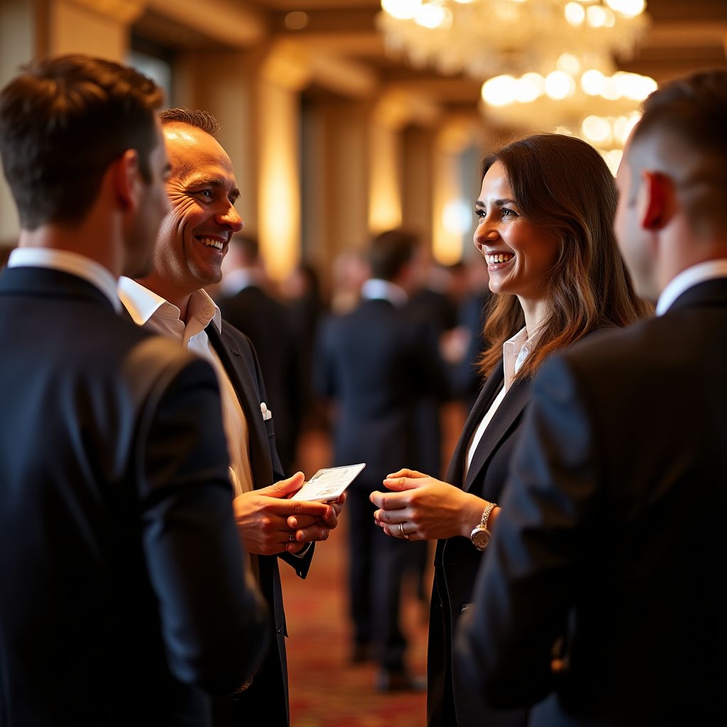 Evento de networking financiero en Argentina
